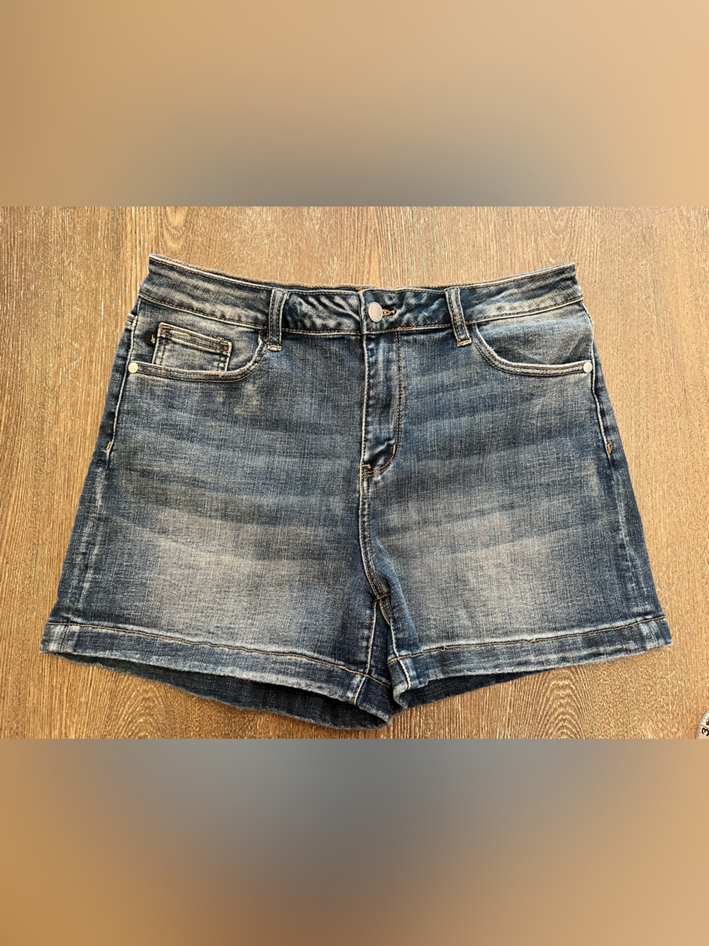 NWOT JUDY BLUE DENIM SHORTS - Size XL SKU:346